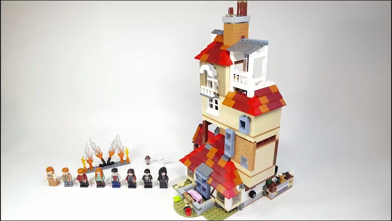 乐高 哈利波特 attack on the burrow (75980)预览