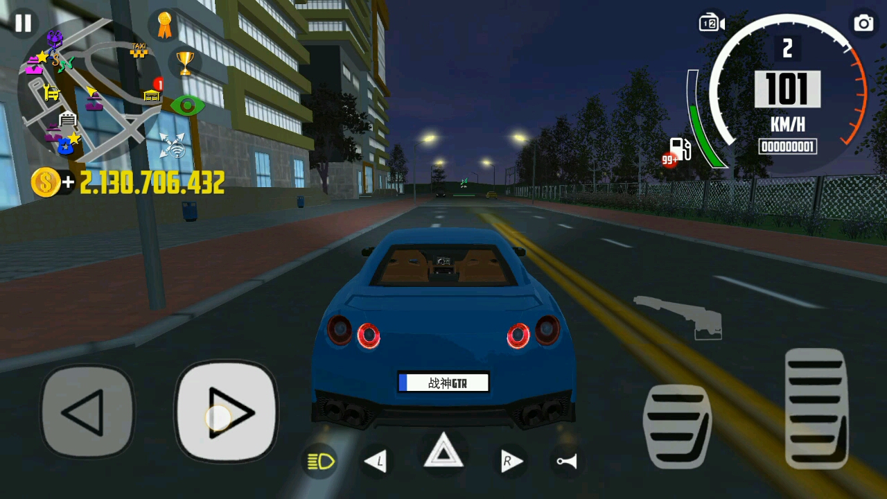 汽车模拟器2看到这辆gtr你想到了谁