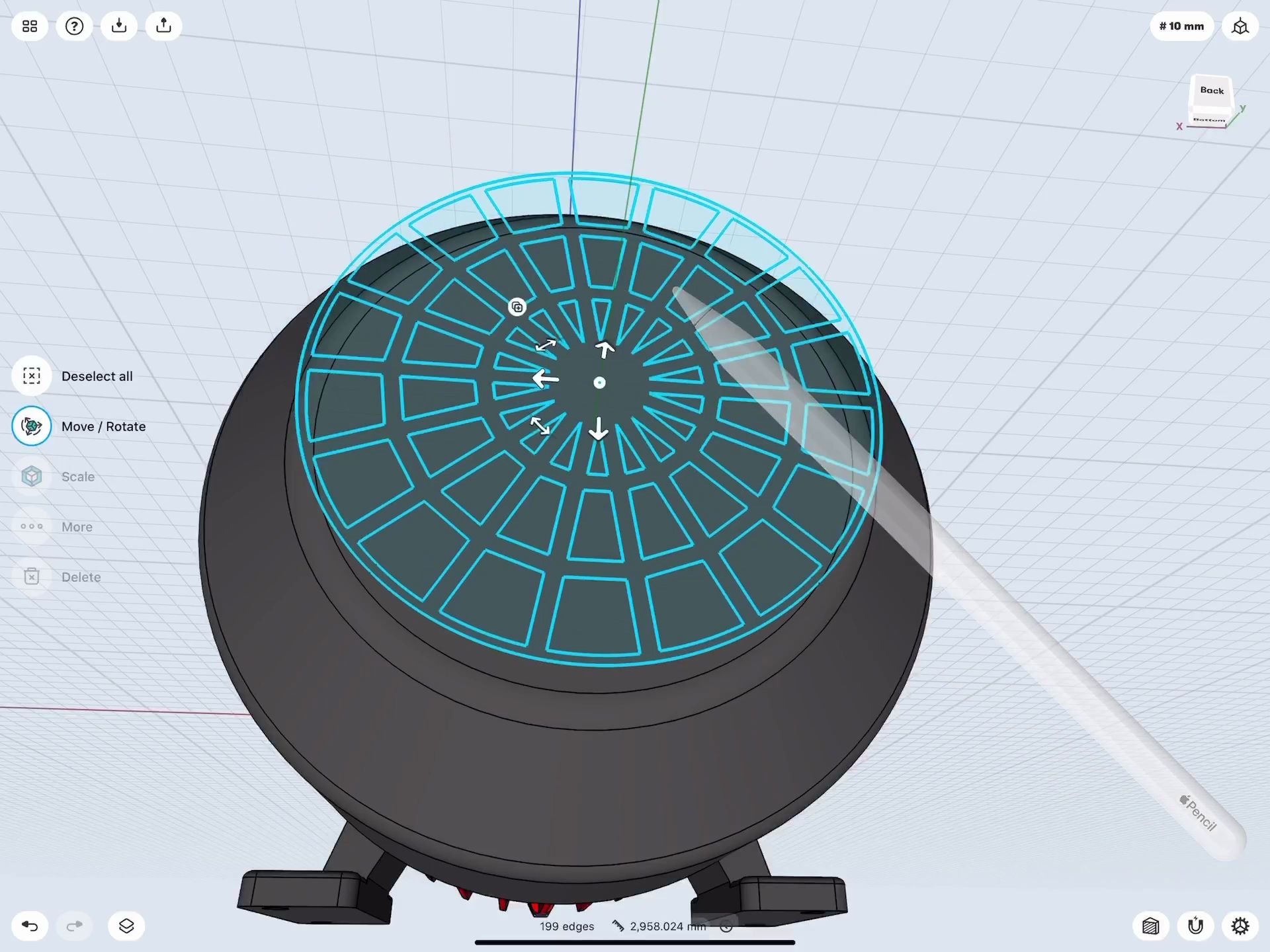 风扇罩 | 电动马达建模教程 | Shapr3D教程系列哔哩哔哩bilibili