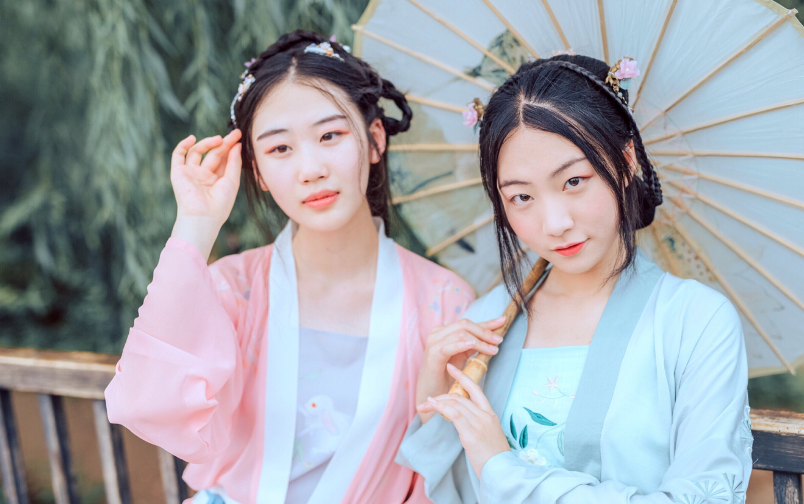 【四九】【短发的闺蜜汉服发型】两个自带仙气的大家闺秀发型,有生之