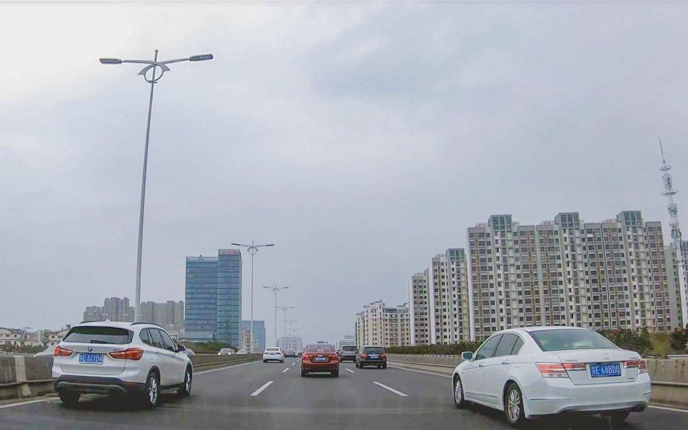 pov002苏州西环快速路友新快速路苏震桃公路行车记录苏州城区超高准