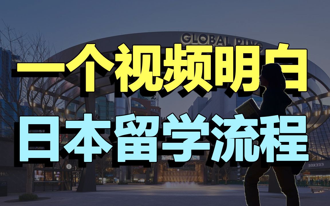 超详细的日本留学申请流程,日本留学材料准备、时间安排得明明白白哔哩哔哩bilibili