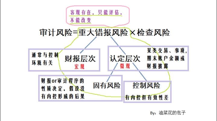 备考CPA审计(必背知识点:审计风险)哔哩哔哩bilibili