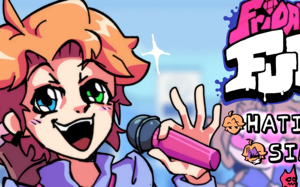 【fnf】"游戏机画质提升了,senpai也变帅了?"全连通关!