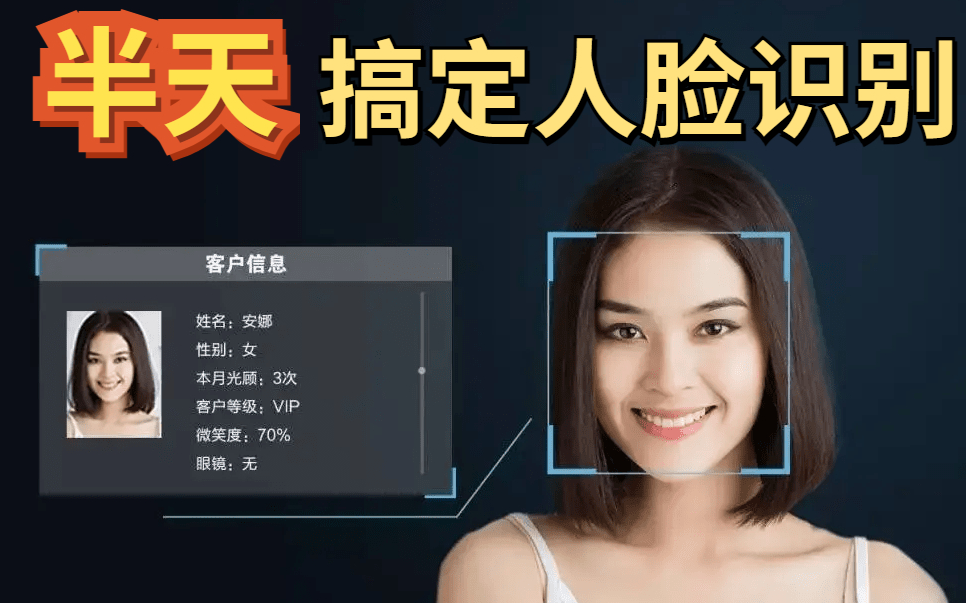 【深度学习图像识别实战】半天带你打造一个人脸识别系统!原理详解+项目实战(计算机视觉/图像处理/OpenCV)哔哩哔哩bilibili