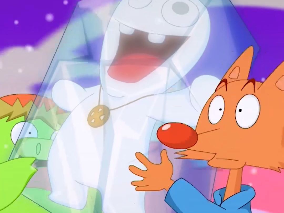 可米被冰! #搞笑动画 #童年回忆 #动漫剪辑 #幸福小镇 #国漫 #热血