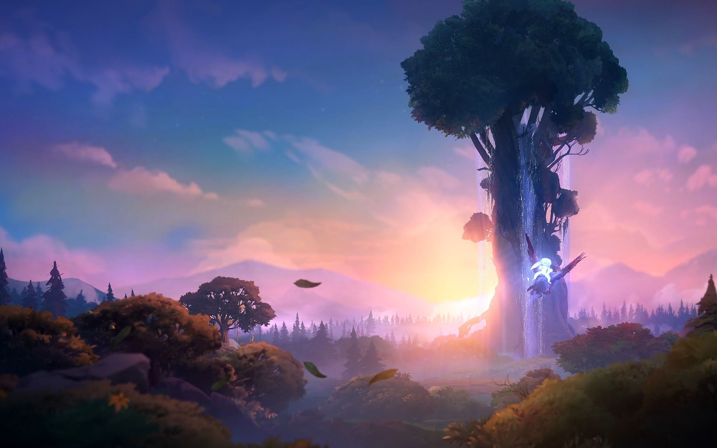 ori and the will of the wisps(奥日与萤火意志)故事开始 - 过场动画