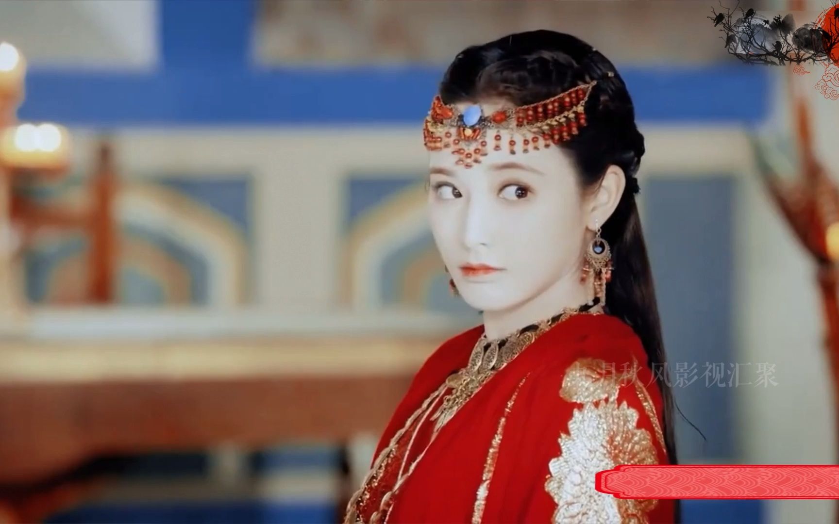 彭小苒个人古装混剪,当年她一袭红衣惊艳了一整个夏天,美出天际