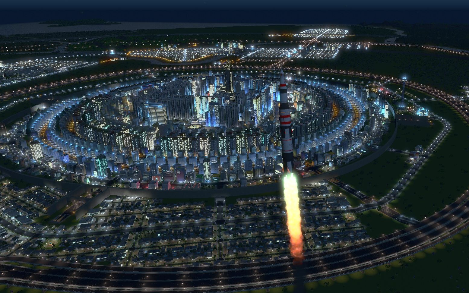 【城市天际线】萌新→大佬之路第二期,工业规划(b站第一gdp)