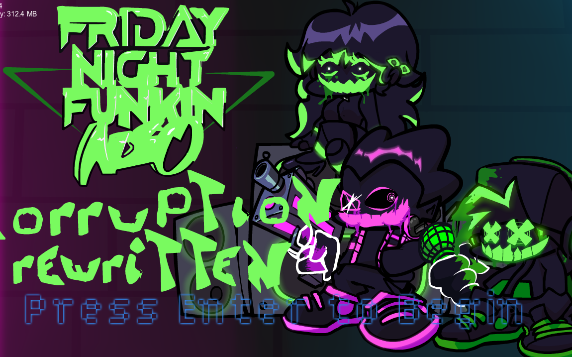 fnf 优质模组 vs neo腐化改写 全流程(带下载)