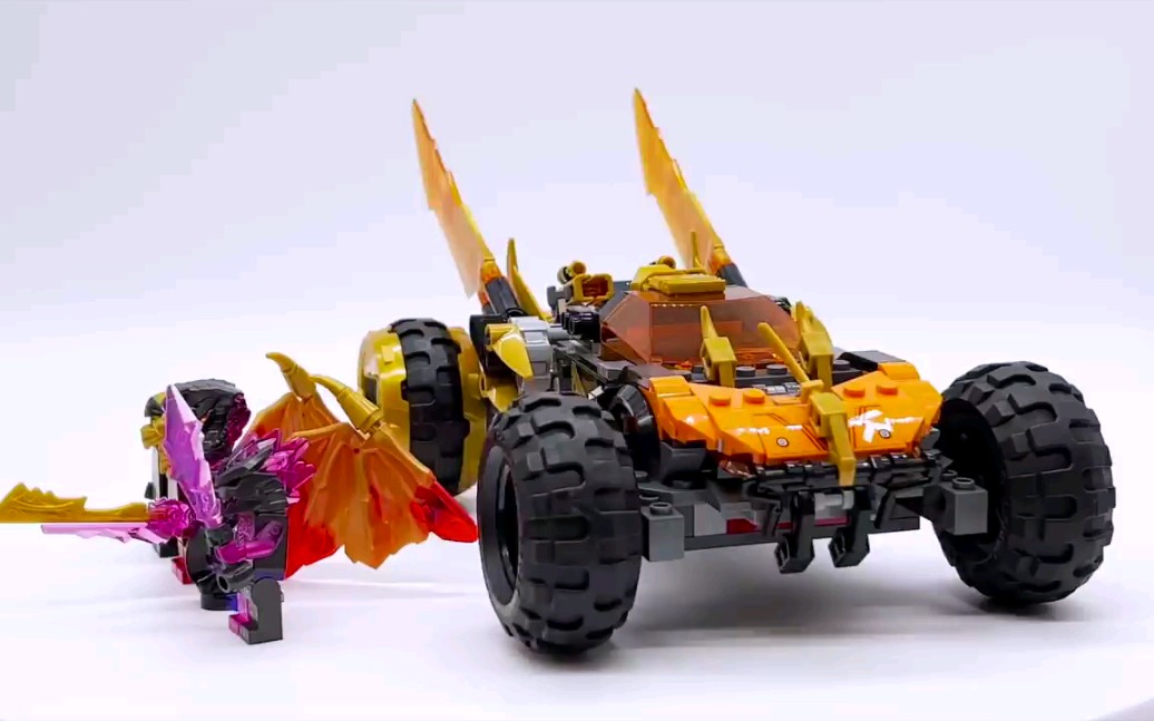 乐高幻影忍者下半年新品71769寇的金龙战车测评