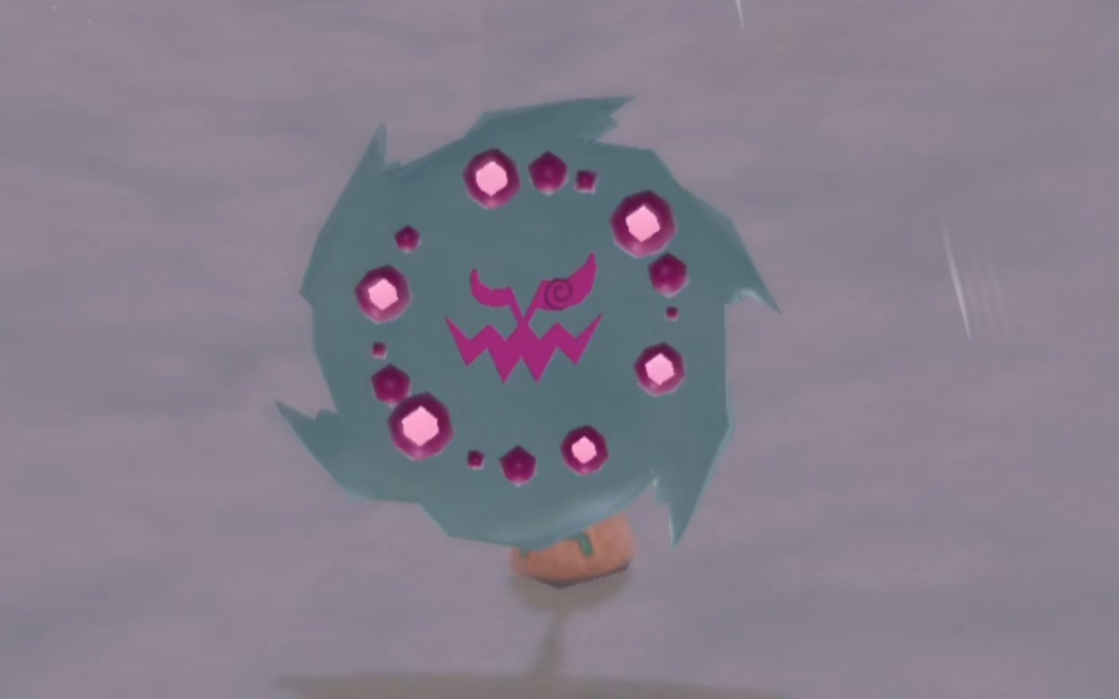 【宝可梦朱紫】封印宝可梦 闪光花岩怪 get!