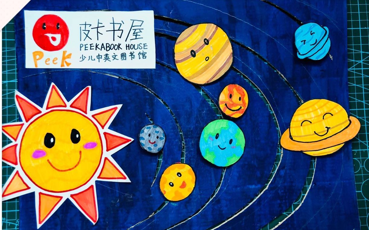 李卉老师带你做手工太阳系