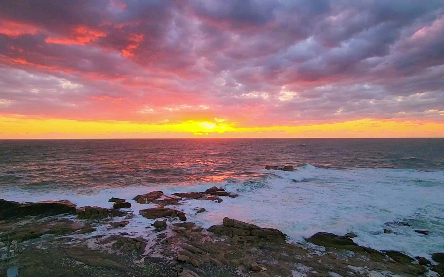 海边日落美景风景视频素材
