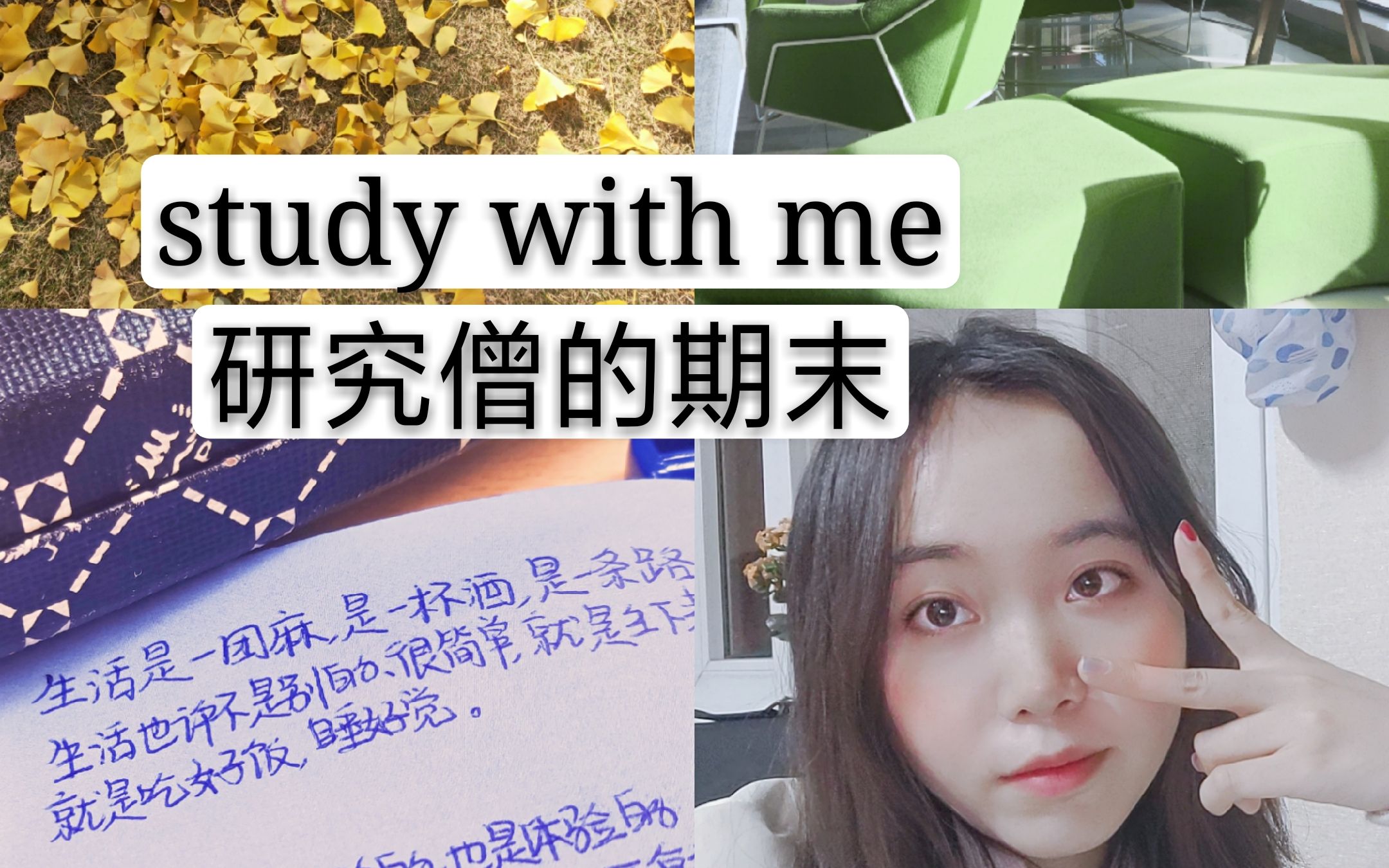 【学习vlog】Study with me|法学研究生的可怕期末|论文、报告、英语、讲座|食堂与零食|字幕聊天哔哩哔哩bilibili