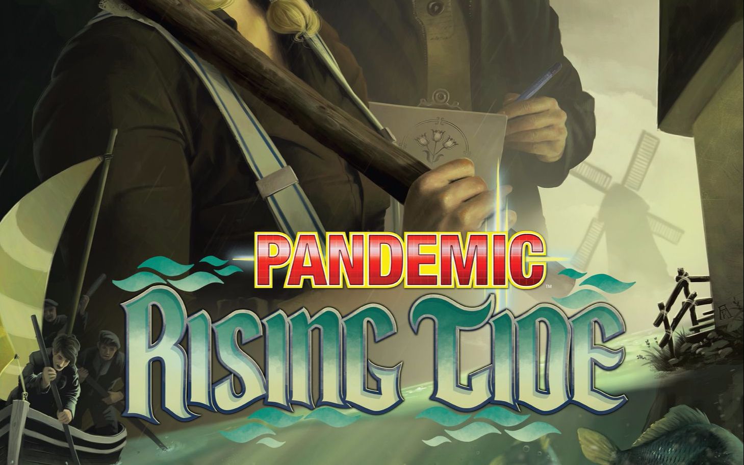 [图]【汤米酱】桌游教学081 Pandemic Rising Tide 瘟疫危机 浪潮汹涌