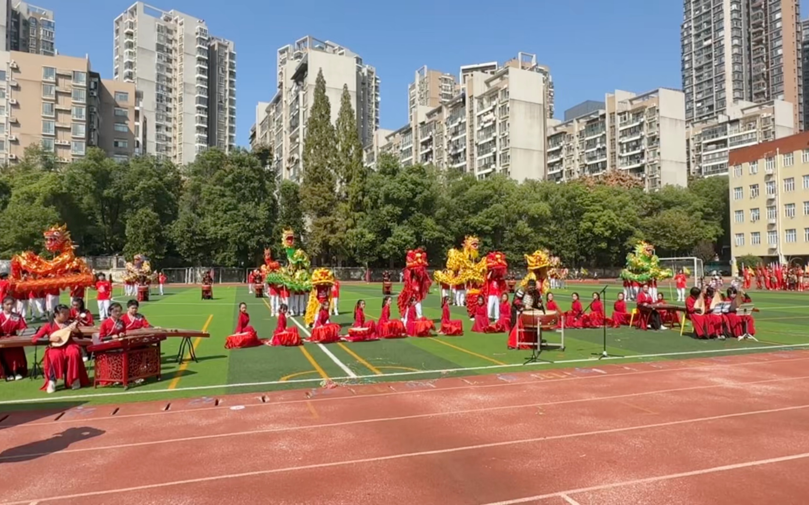 武汉市粮道街中学运动会开幕式哔哩哔哩bilibili