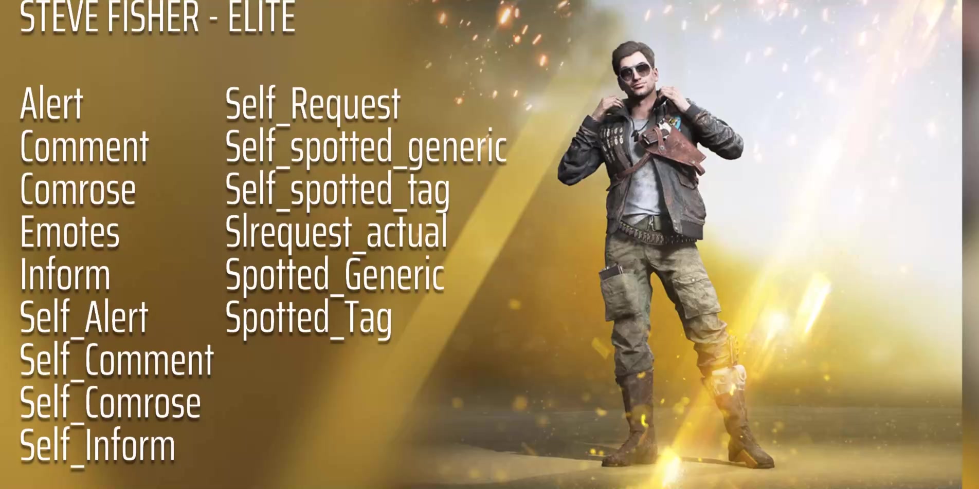 【战地5】新精英——史蒂夫人物语音试听