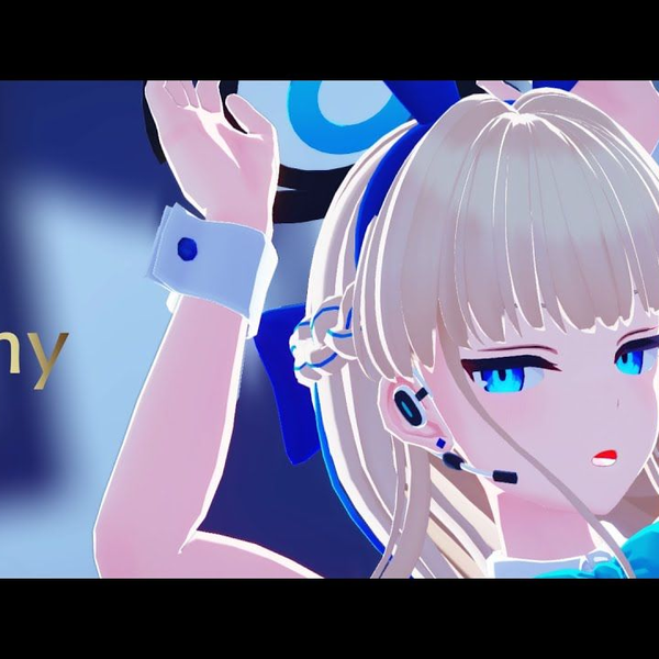 碧蓝档案MMD】phony _ フォニイ【飞鸟马时】【搬运】_哔哩哔哩_
