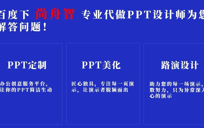 ppt20页正常一单多少钱 代做ppt价格一般是多少 10页ppt代做一般多少钱,尚舟智,专业代做ppt服务商!哔哩哔哩bilibili