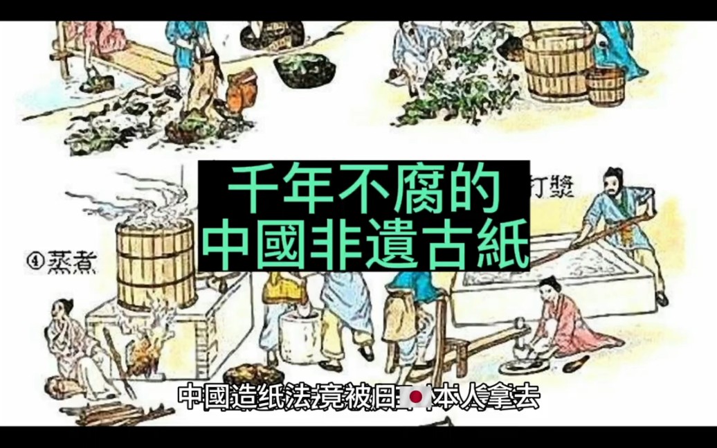 日本用中国造纸法申遗成功,她用七年行走数万里,让濒危古纸重回大众视野哔哩哔哩bilibili