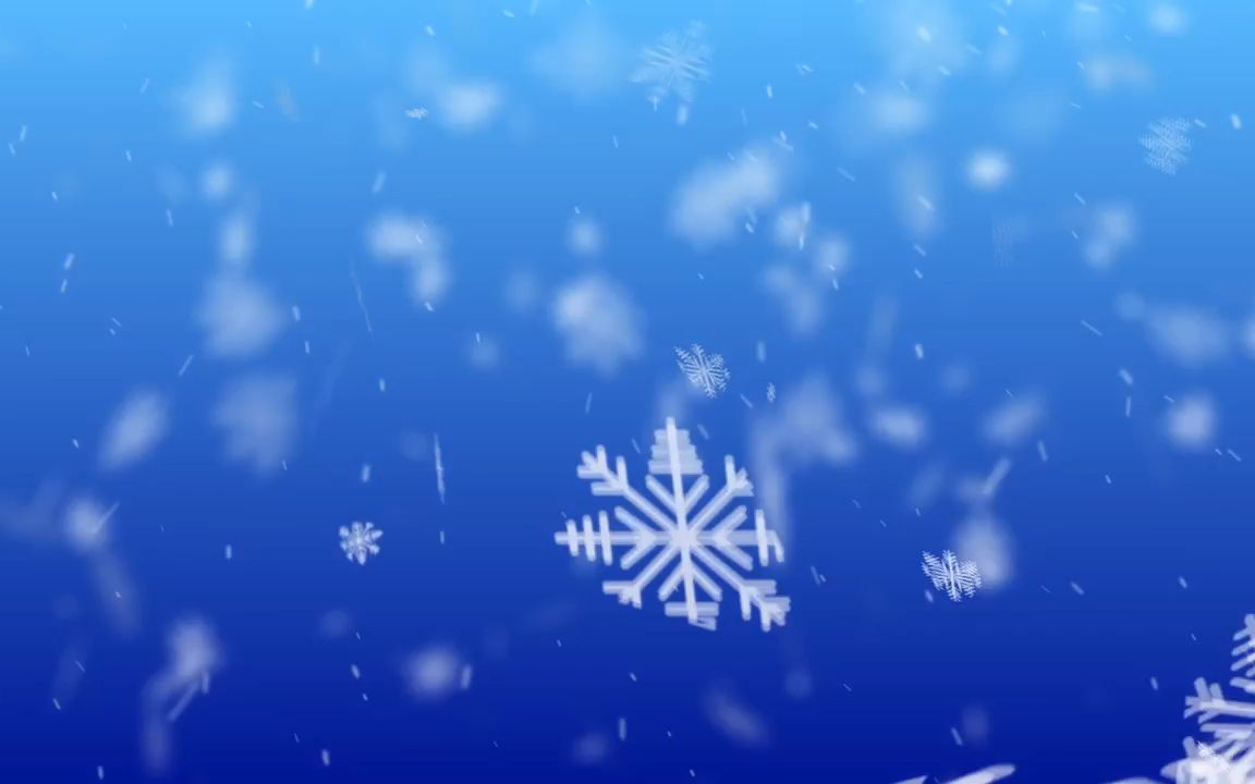 雪花飘雪下雪粒子动画年会晚会演唱歌舞节目大屏幕舞台led视频背景