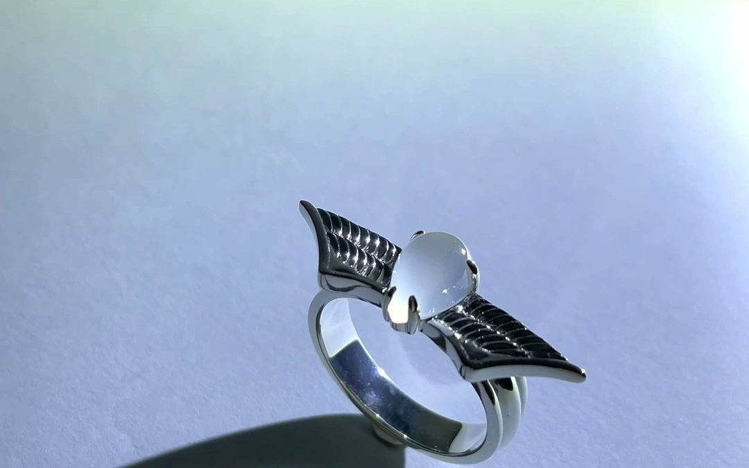 家庭教师白兰玛雷大空月光石戒指(专业版)_哔哩哔哩_bilibili