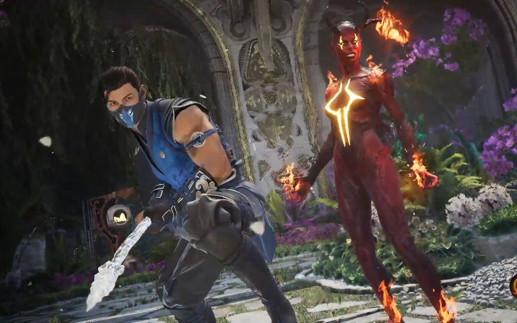 【真人快打1】绝对零度 vs 蝎子 真人娱乐对局