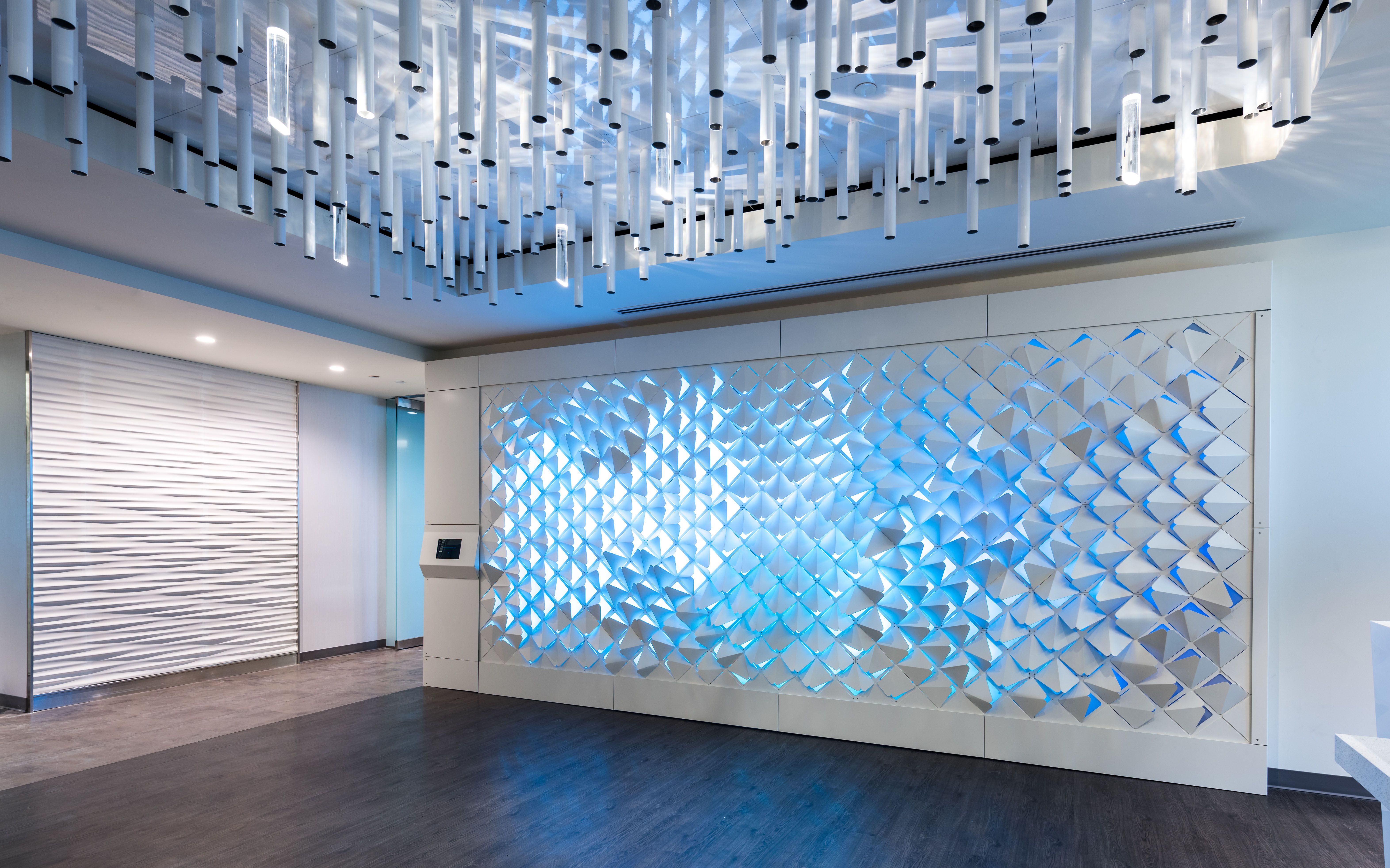 互动墙 | 呼吸之间,光影流转