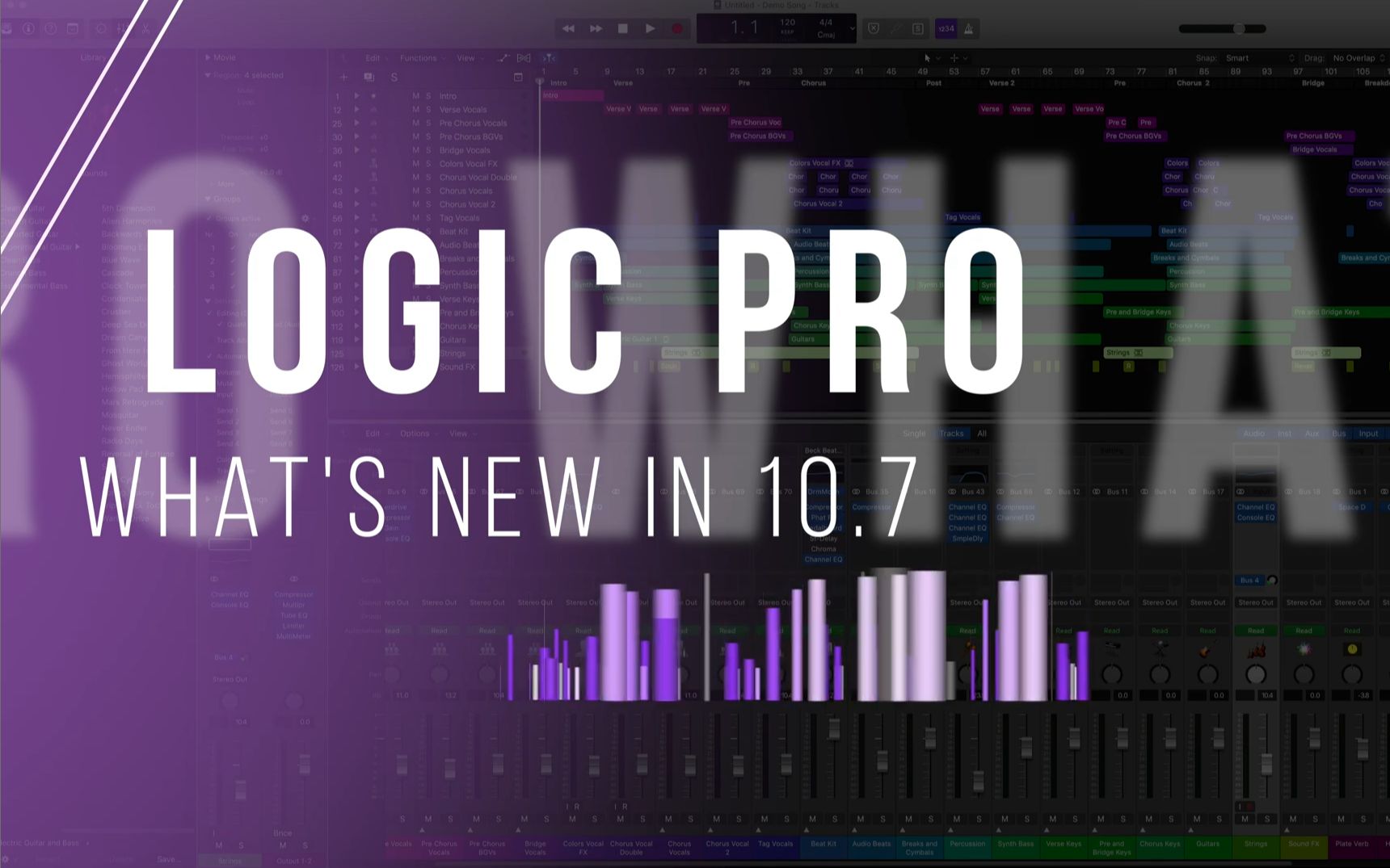 7/logic pro 10.7杜比全景声集成介绍