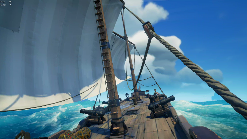 盗贼之海/风景/4k/滤镜 用一分钟来欣赏这该死的美景_哔哩哔哩_bili