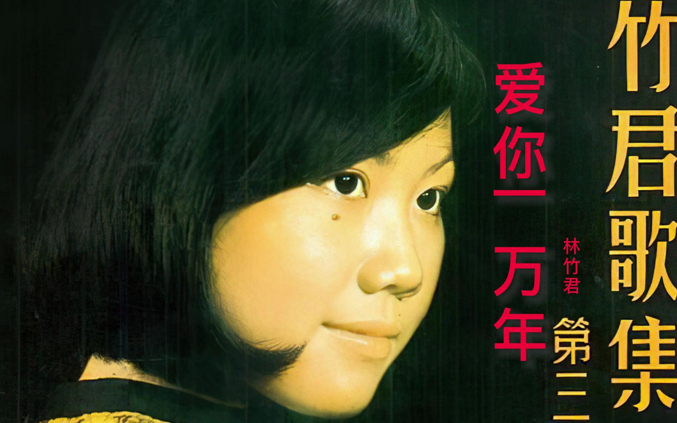 林竹君《爱你一万年》,歌声深情感人,旋律动感,让人陶醉