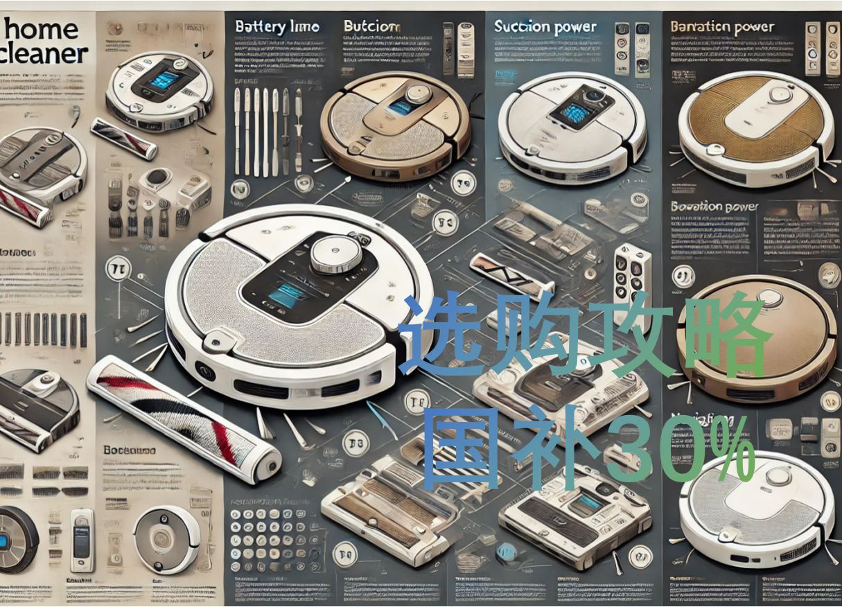 2025年1季度有哪些耀眼的扫地机器人值得推荐?追觅科沃斯云鲸j5石头美的小米哪个牌子好?国补附扫地机机器人选购攻略和评测|追觅S40增强版X50PROT...