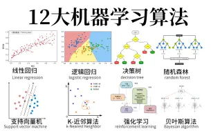 Télécharger la video: 【200集付费】一口气学完回归算法、聚类算法、决策树、随机森林、神经网络、贝叶斯算法、支持向量机、神经网络等十二大机器学习算法！