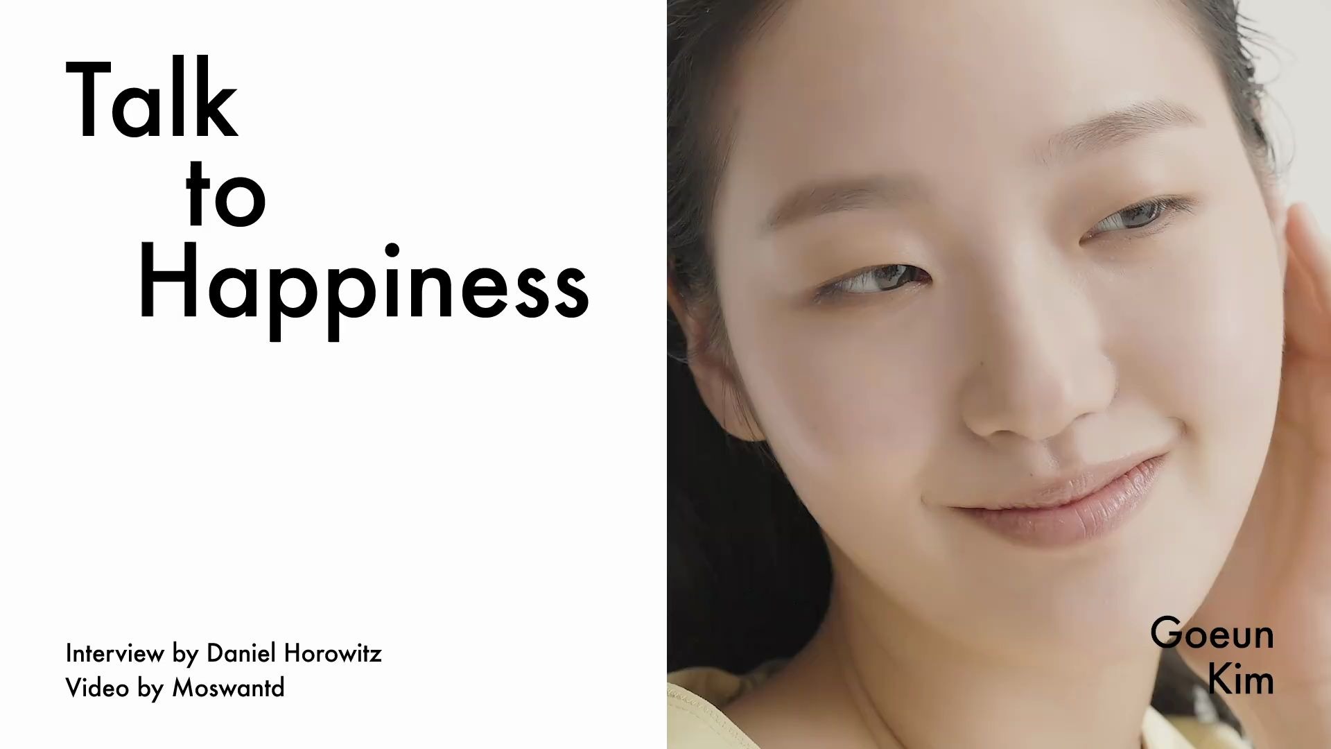 【金高银】mind bridge 2020 s/s系列采访talk to happiness_哔哩