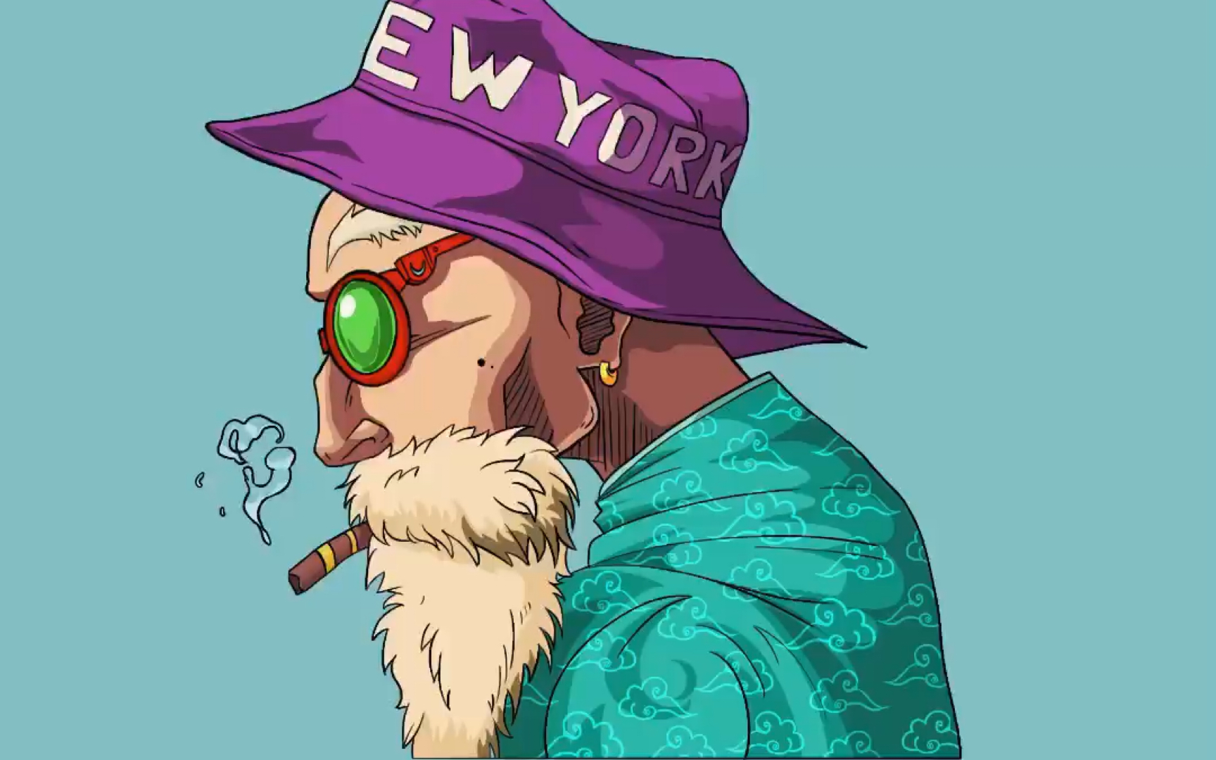 【ipad pro】摸一个潮流龟仙人