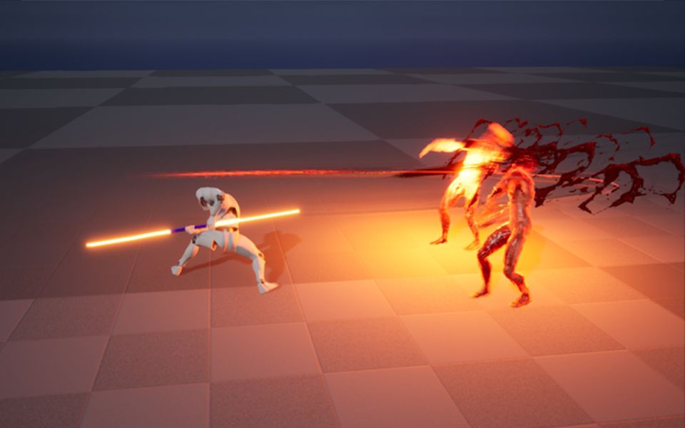 ue4游戏特效-刀光剑影