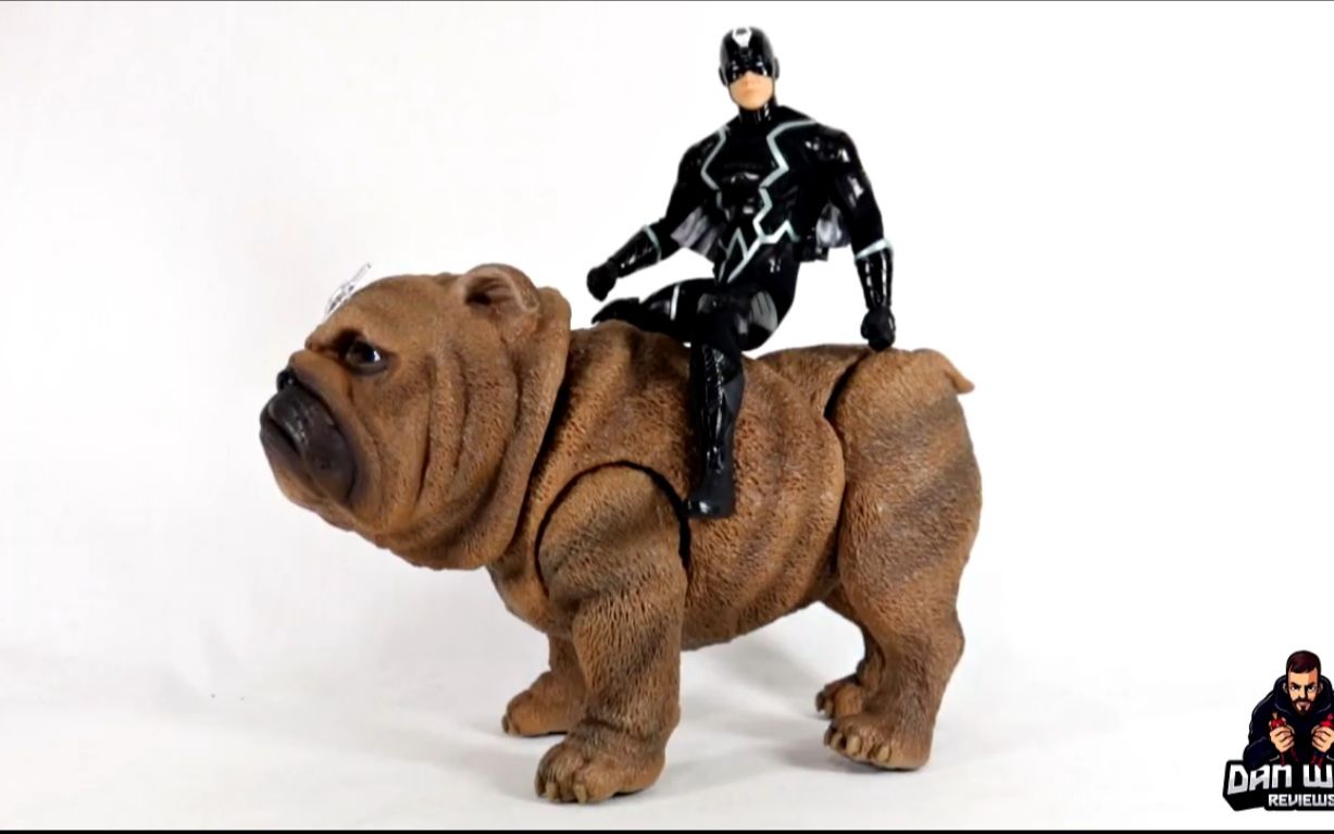 黑蝠王 mezco one:12 collective black bolt lockjaw(the