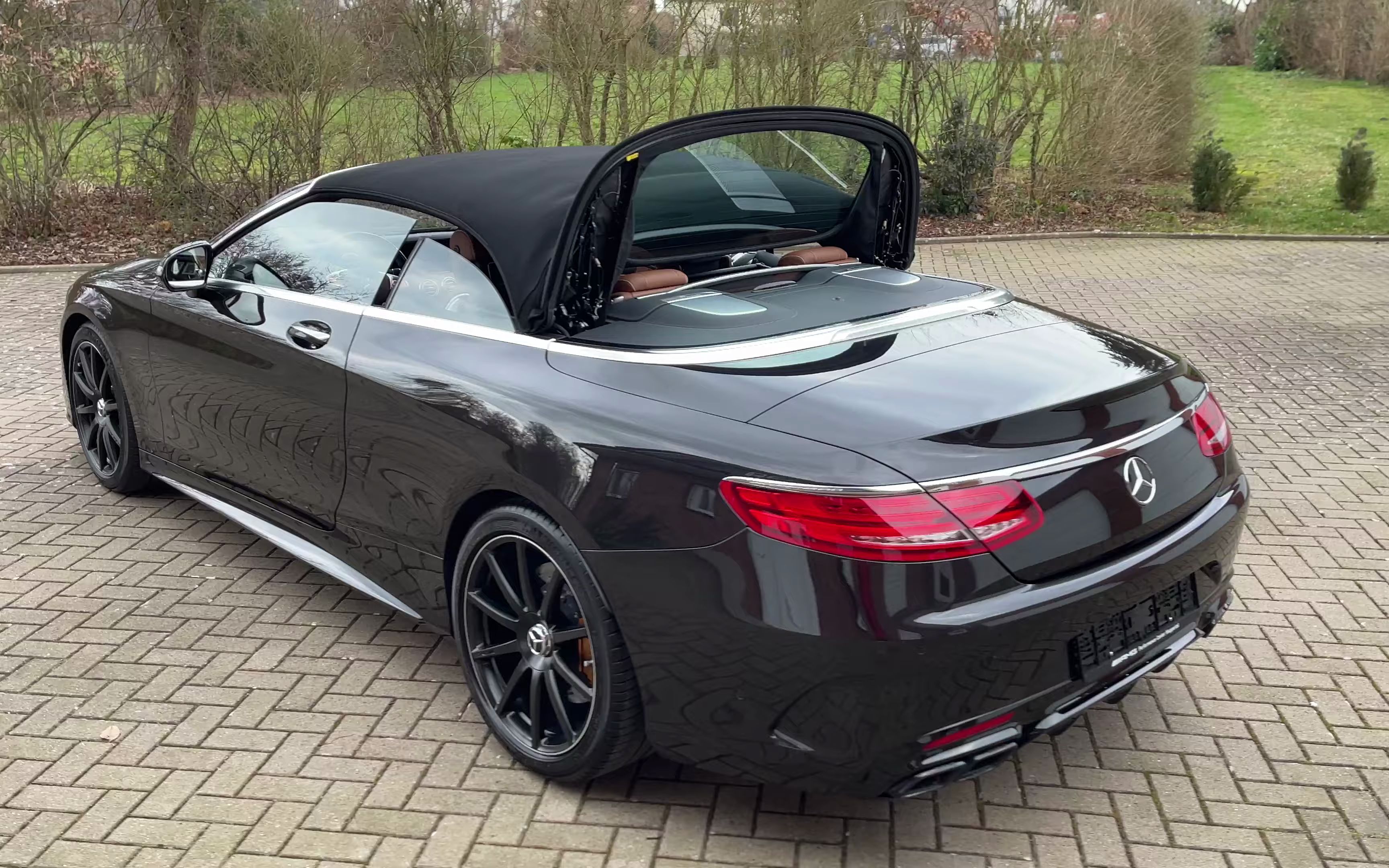 奔驰w222 a217 s级cabriolet s63 amg 环视一周