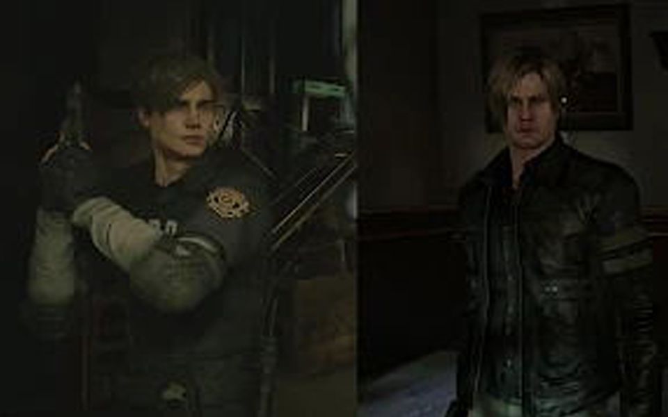 [图]生化危机2-生化危机6 李昂模型比较-Resident Evil 2 vs Resident Evil 6