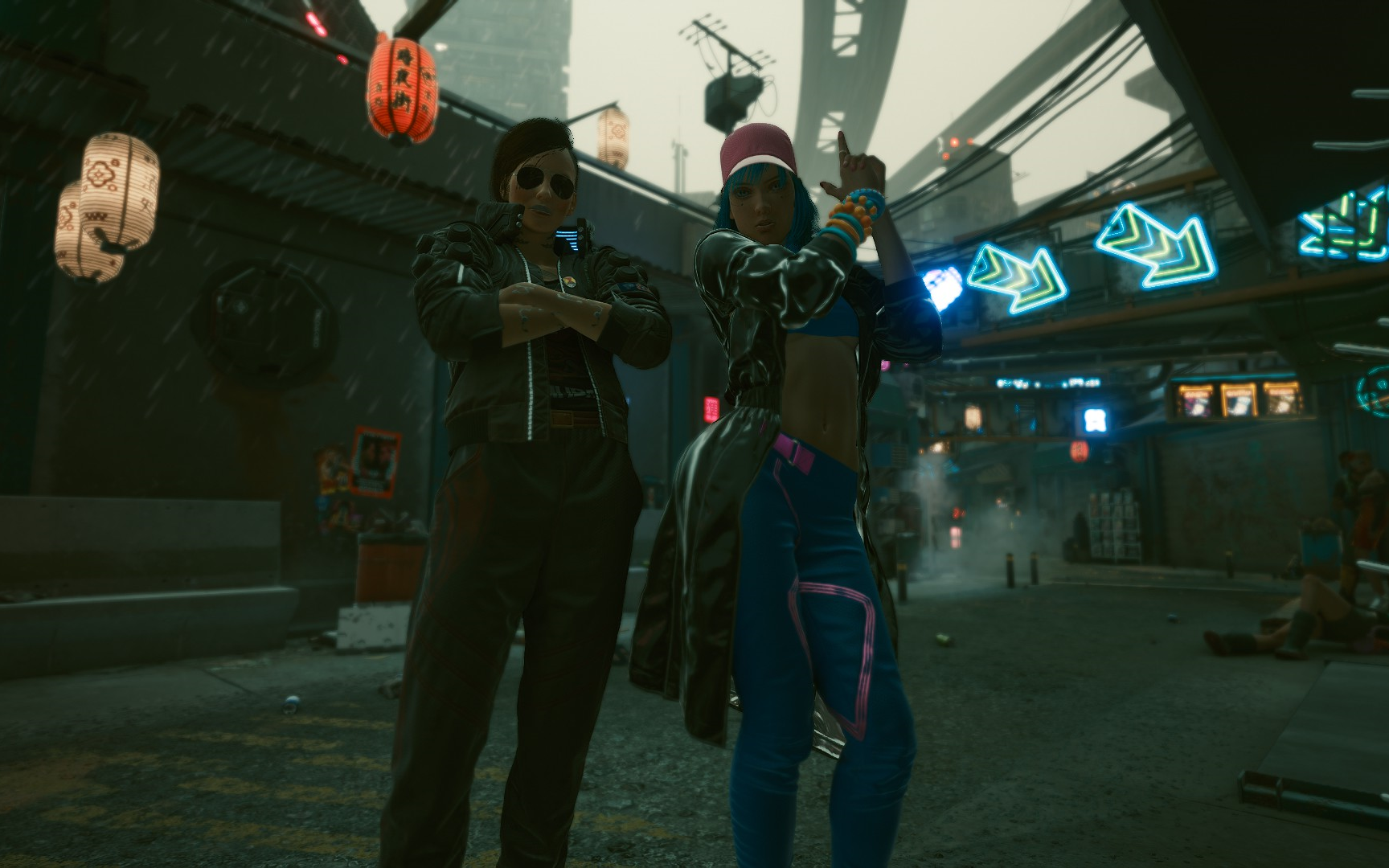 赛博朋克2077夏一可我是你粉丝啊蓝月后后续