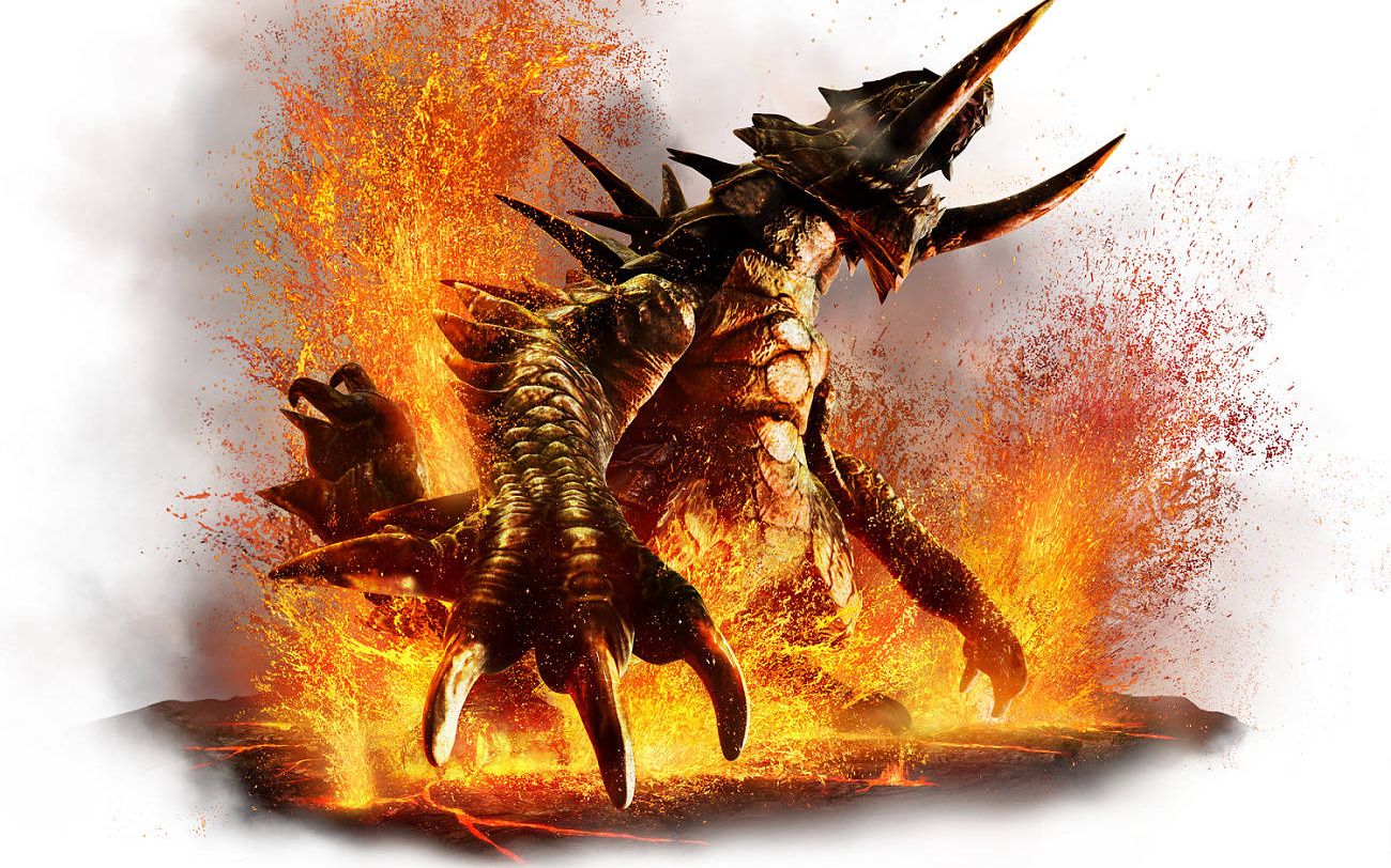 怪物猎人生态志狱炎之座的霸主黑之神霸龙