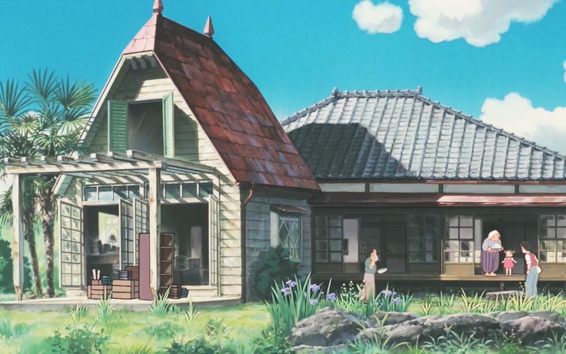 【宫崎骏】宁静的乡下小屋,梦中温暖的童年|《龙猫》电影布景