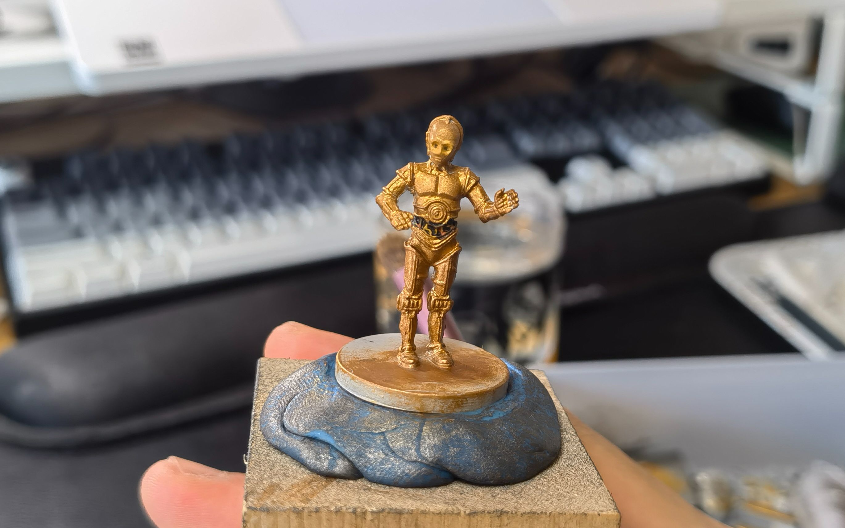 【桌遊模型塗裝】 星球大戰:帝國突襲 c3po