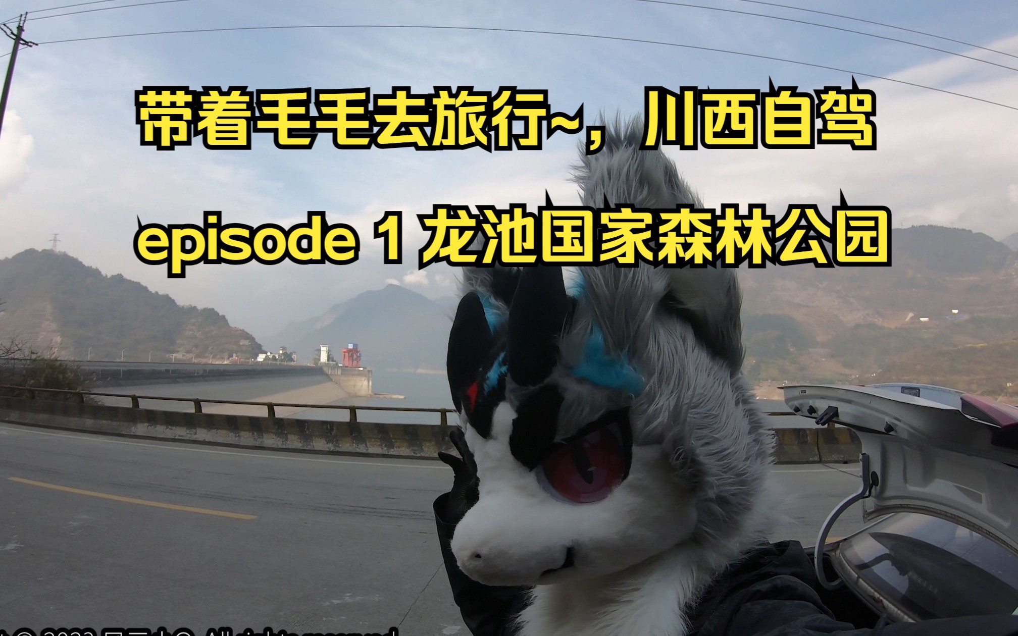 【FURRY & 畅游中国】2023.2 美丽川西自驾~, episode 1 龙池国家森林公园哔哩哔哩bilibili