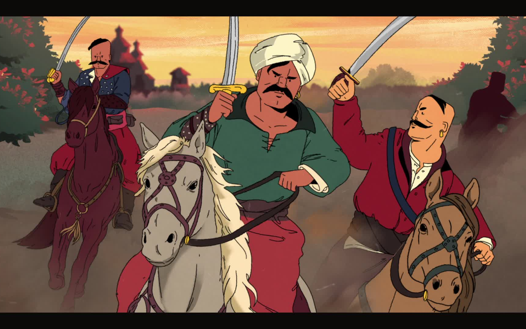 [图]【TED-Ed】[个人译制]哥萨克战士生命中的一天A day in the life of a Cossack warrior - Alex Gendler