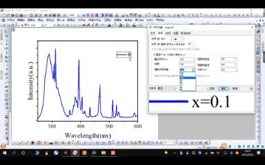 [图]origin画光谱（单个数据）