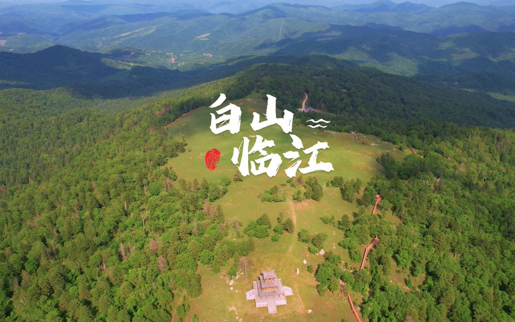 白山市临江一个美丽的高山草原哔哩哔哩bilibili