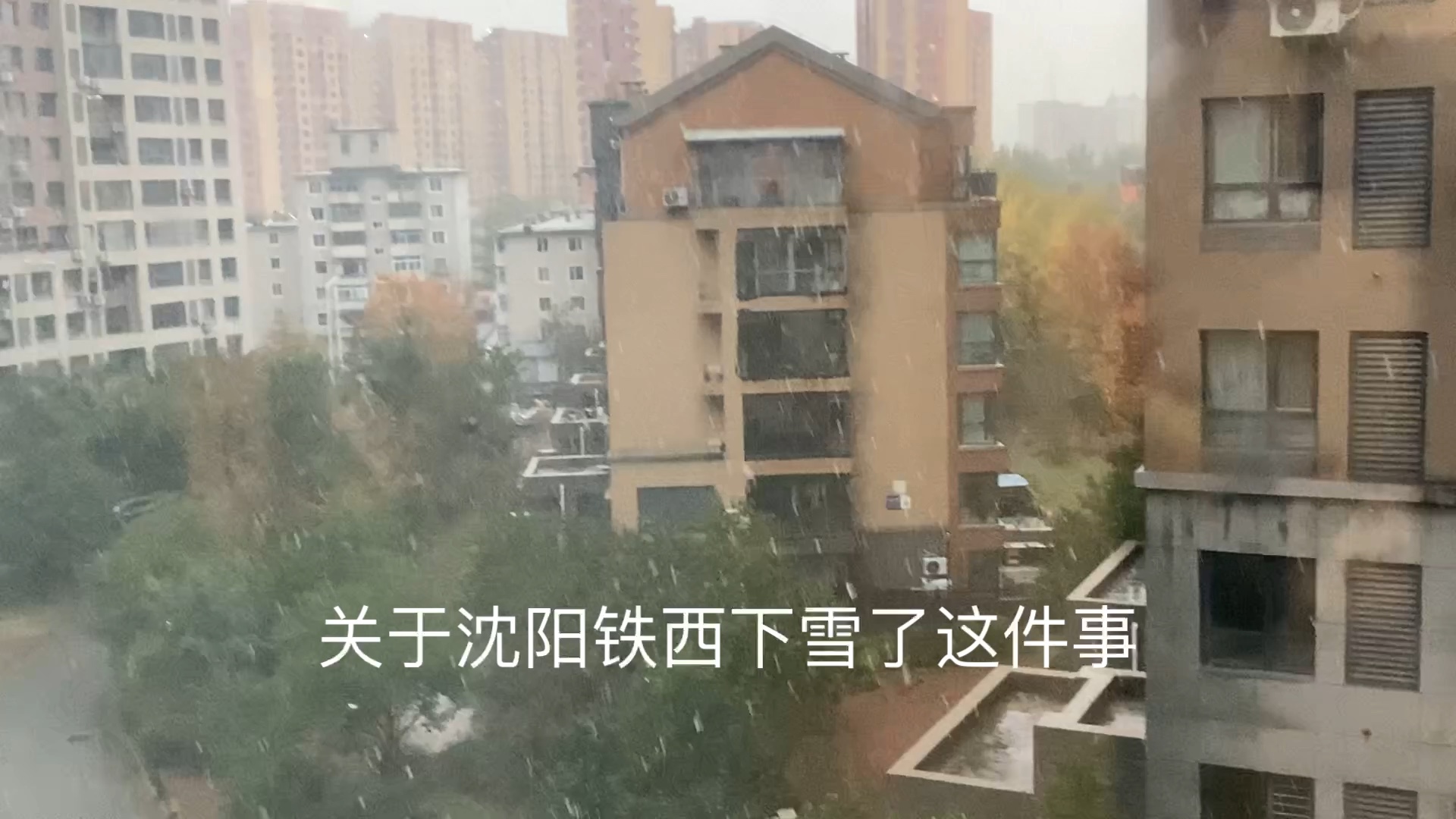 沈阳下雪了哔哩哔哩bilibili