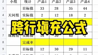 还在逐行计算数据吗，还不知道Ctrl+回车该如何使用吗？